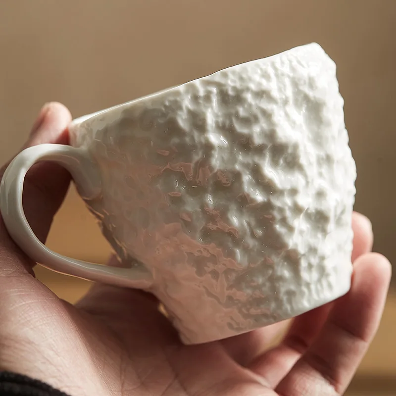 White Coral Porcelain Tea/Coffee Cup