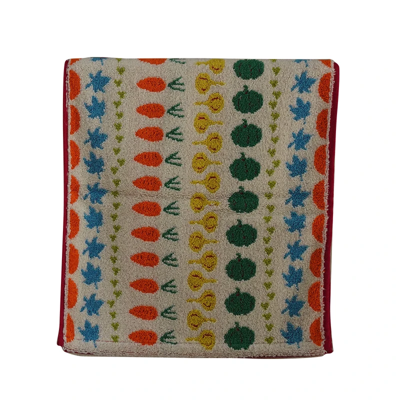 Luxury Kitchen Hand Towel - Fruit Market Design