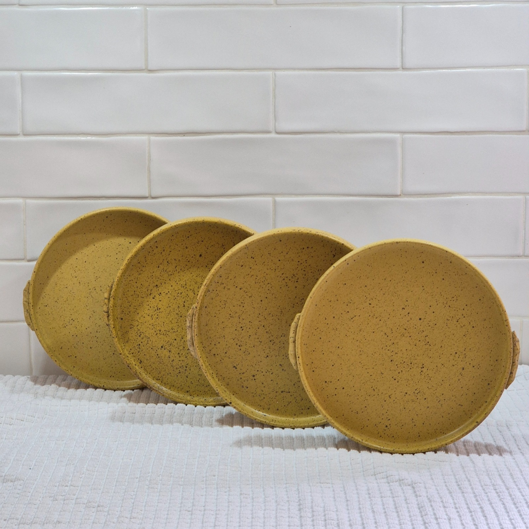 Tuscan Sunshine Coloured Dinner Plate/Bowl Set 8pc