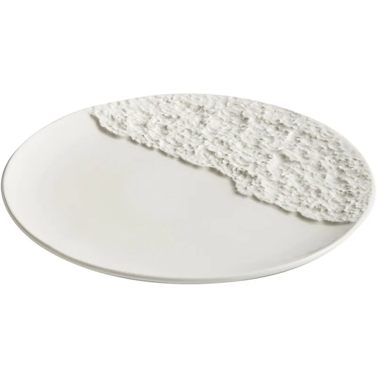 White Coral Porcelain Seaside Platter Extra Large 37cm