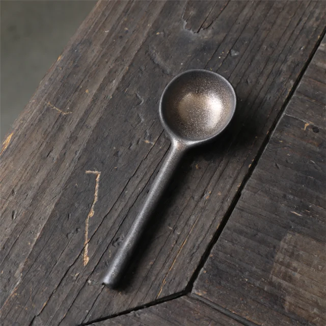 Ancient Rome Tea Spoon Old Copper