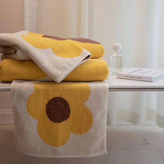 Luxury Kitchen Hand Towel - Sunflower Design