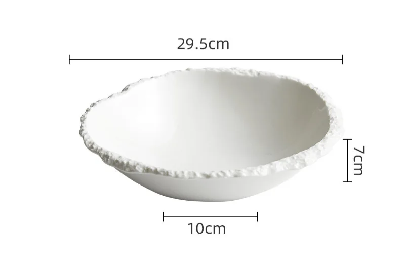 White Coral Porcelain Classic Bowl