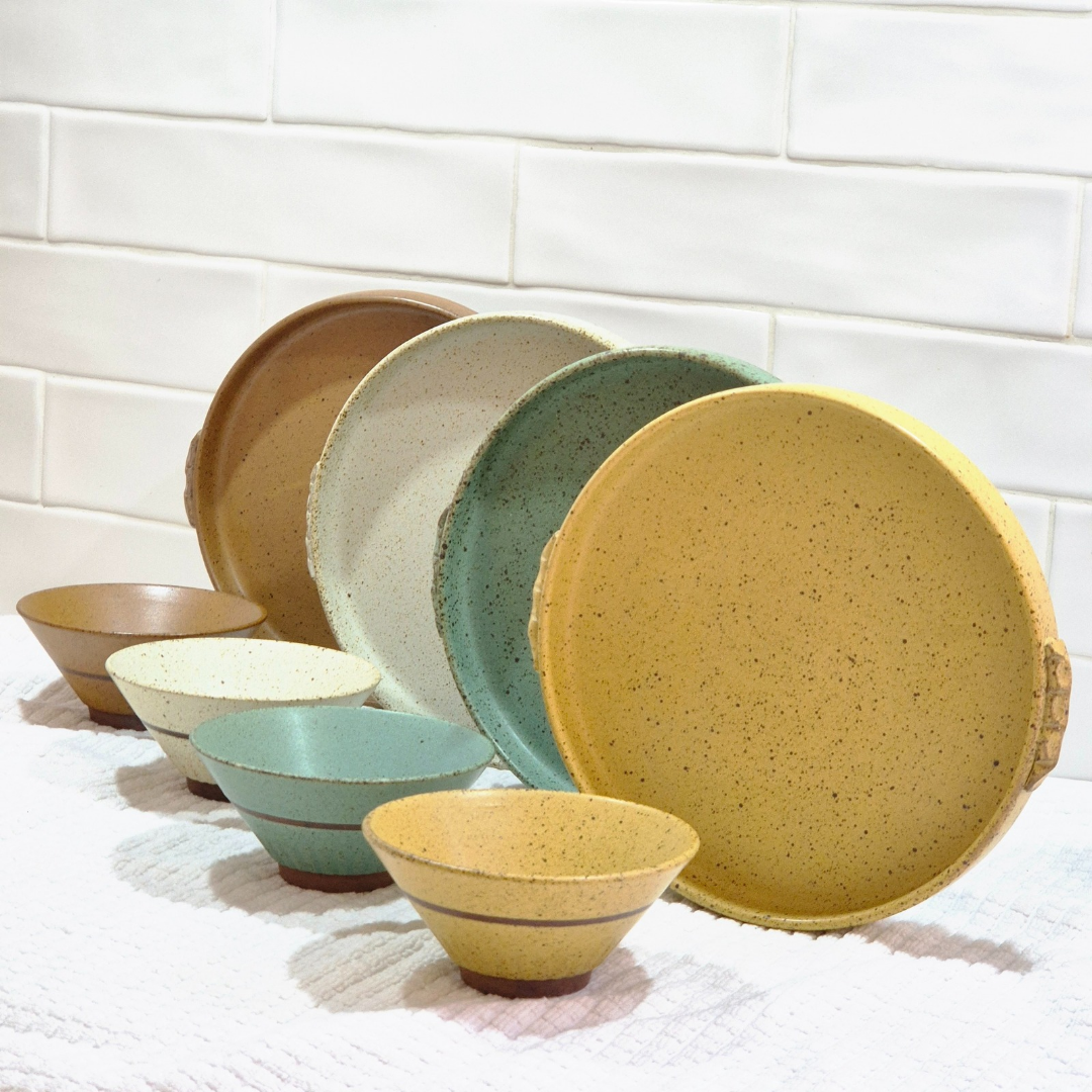 Coloured dinner plates clearance