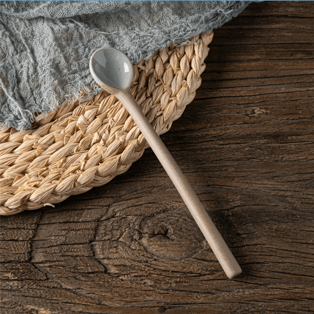 Ancient Rome Long Tea Spoon Alabaster - Cobblestone Australia