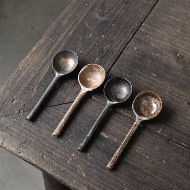 Ancient Rome Tea Spoon Old Copper - Cobblestone Australia