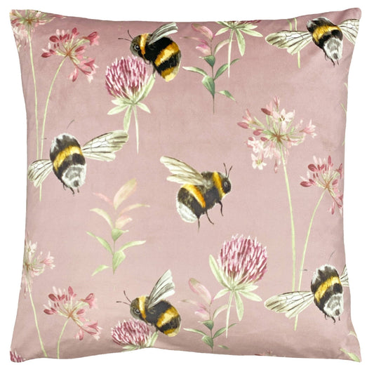 Country Bee Garden Cushion Cover: 43 x 43cm - Cobblestone Australia