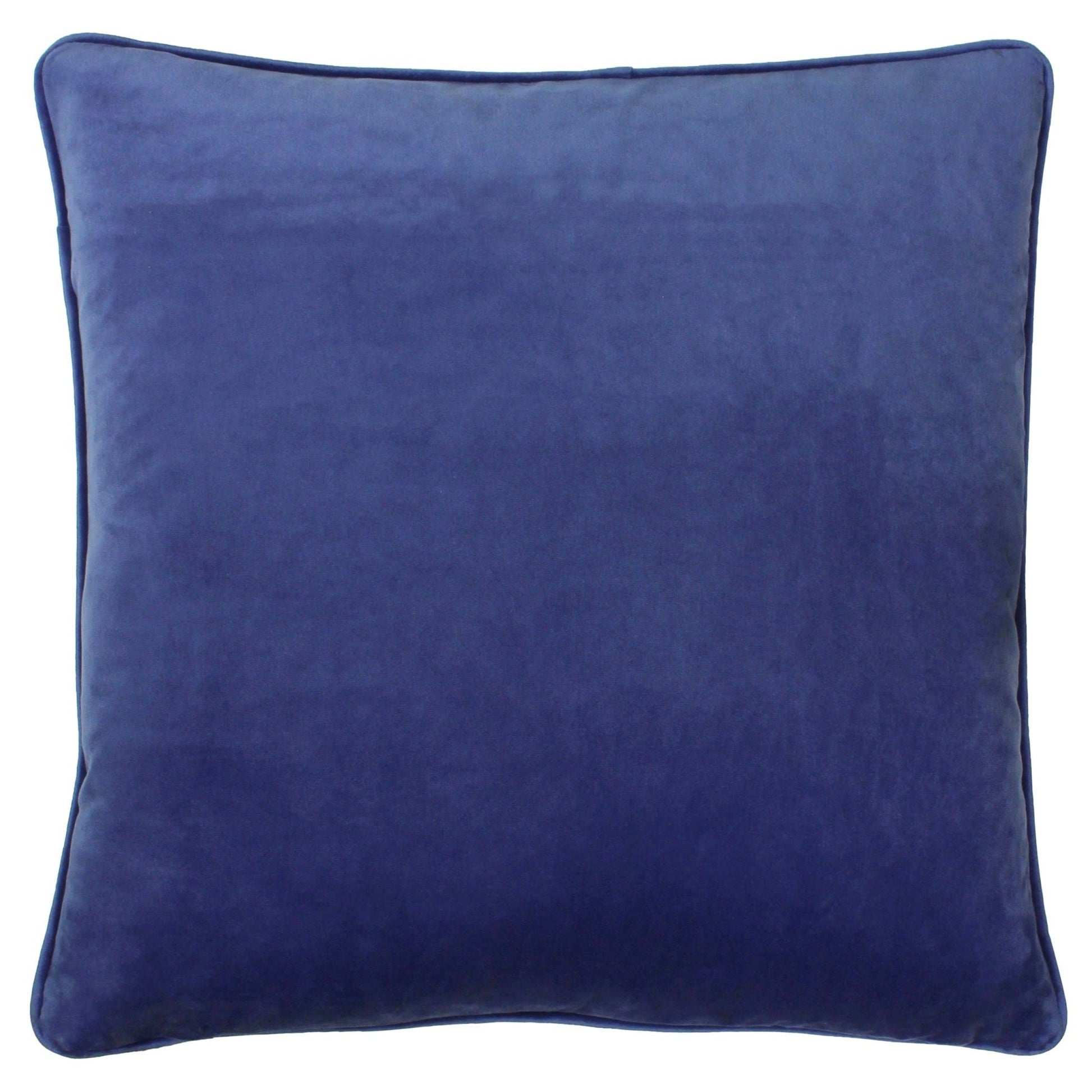 Navy Denim Look Cushion Cover: 45 x 45cm - Cobblestone Australia