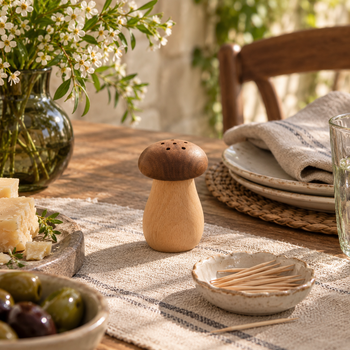 The Homestead Mushroom Toothpick Holder Cobblestone Australia