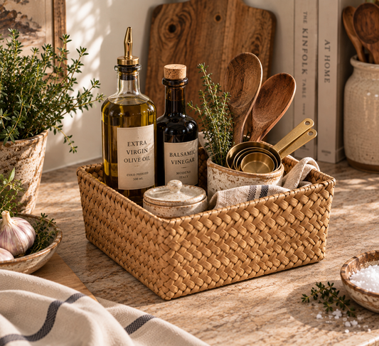 The Homestead Harvest Basket ~ Square Cobblestone Australia