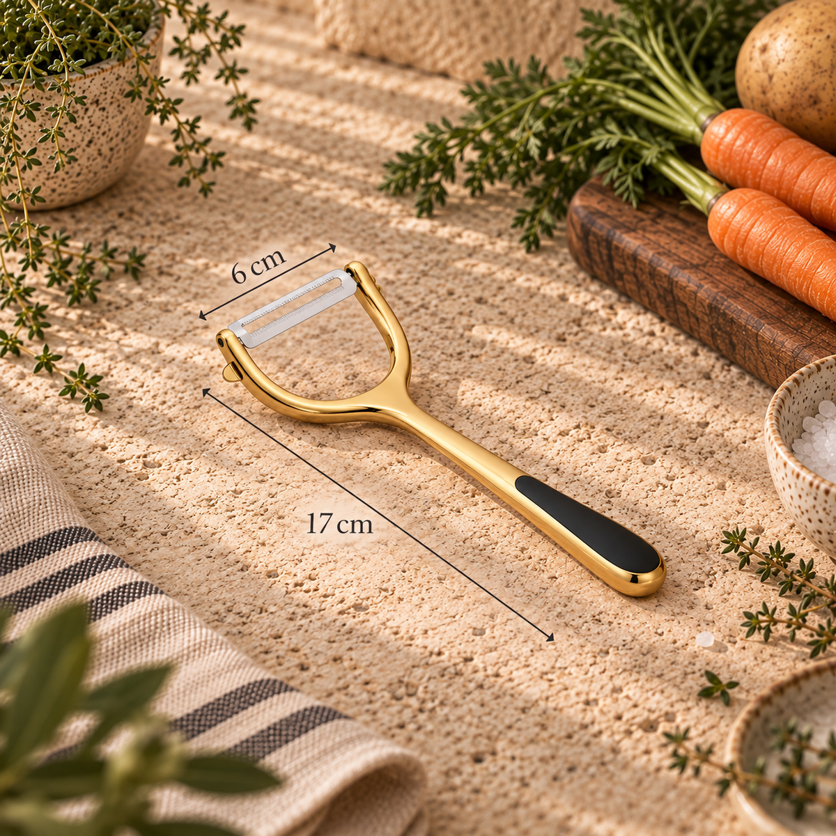 The Homestead Peeler ~ Heirloom Gold Cobblestone Australia