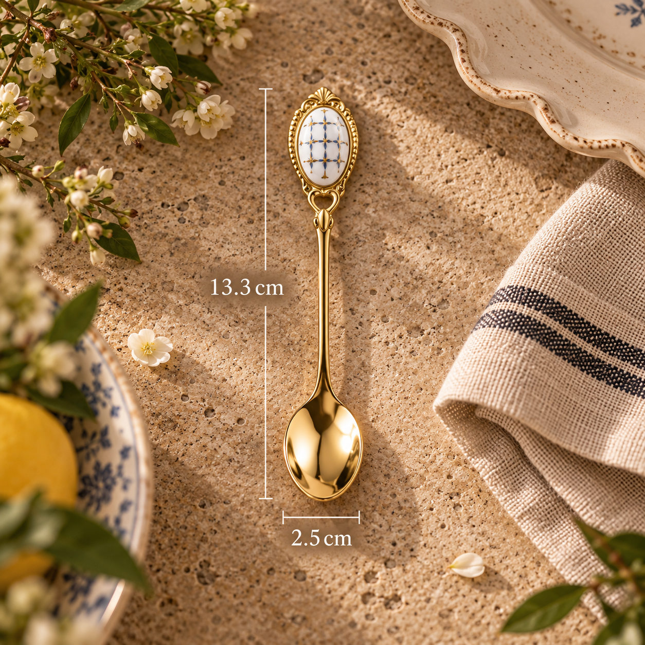 The Homestead Parlour Teaspoons ~ Set of 4 Cobblestone Australia