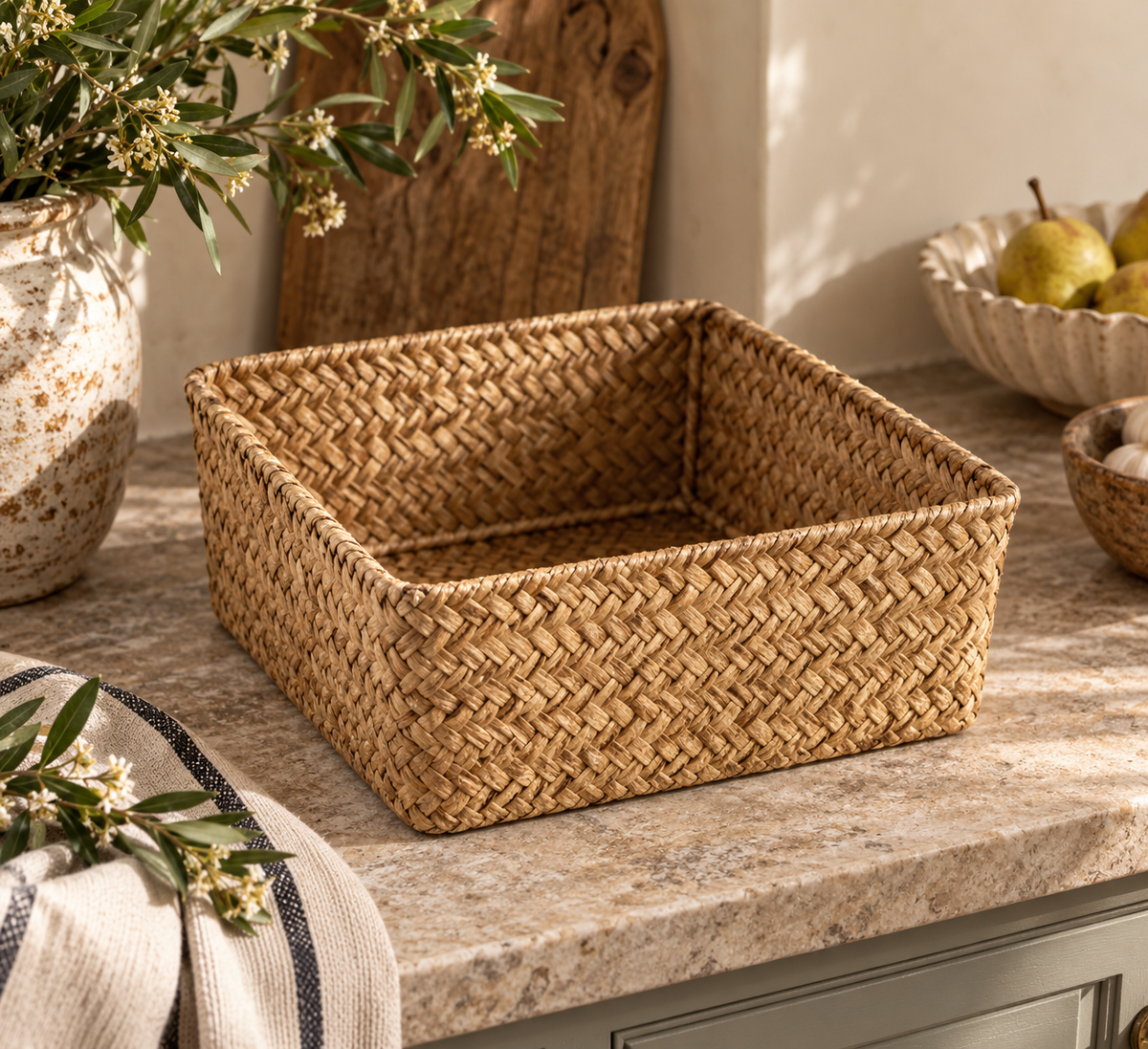 The Homestead Harvest Basket ~ Square Cobblestone Australia