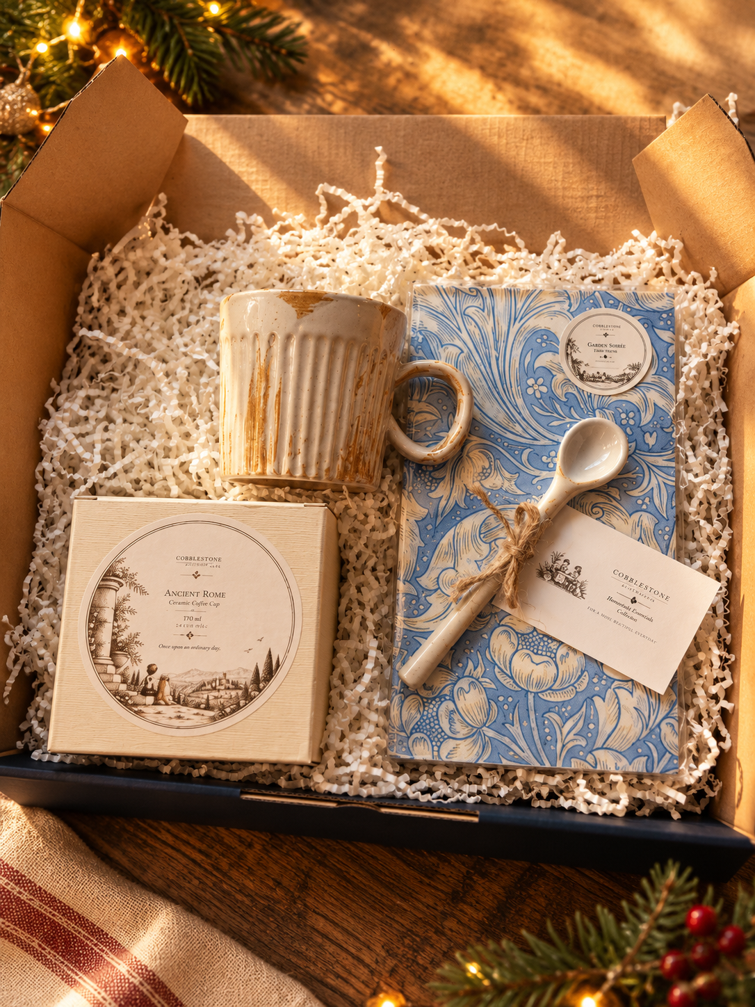 Ancient Rome Ceramic Gift Set ~ Wonder Cobblestone Australia