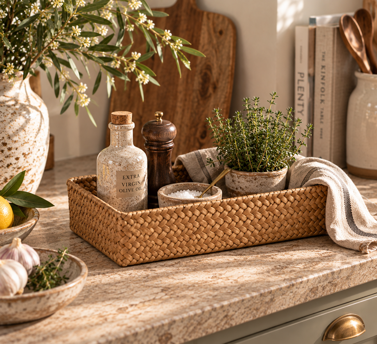 The Homestead Harvest Basket ~ Rectangle Cobblestone Australia