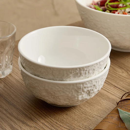 White Coral Porcelain Small Bowl