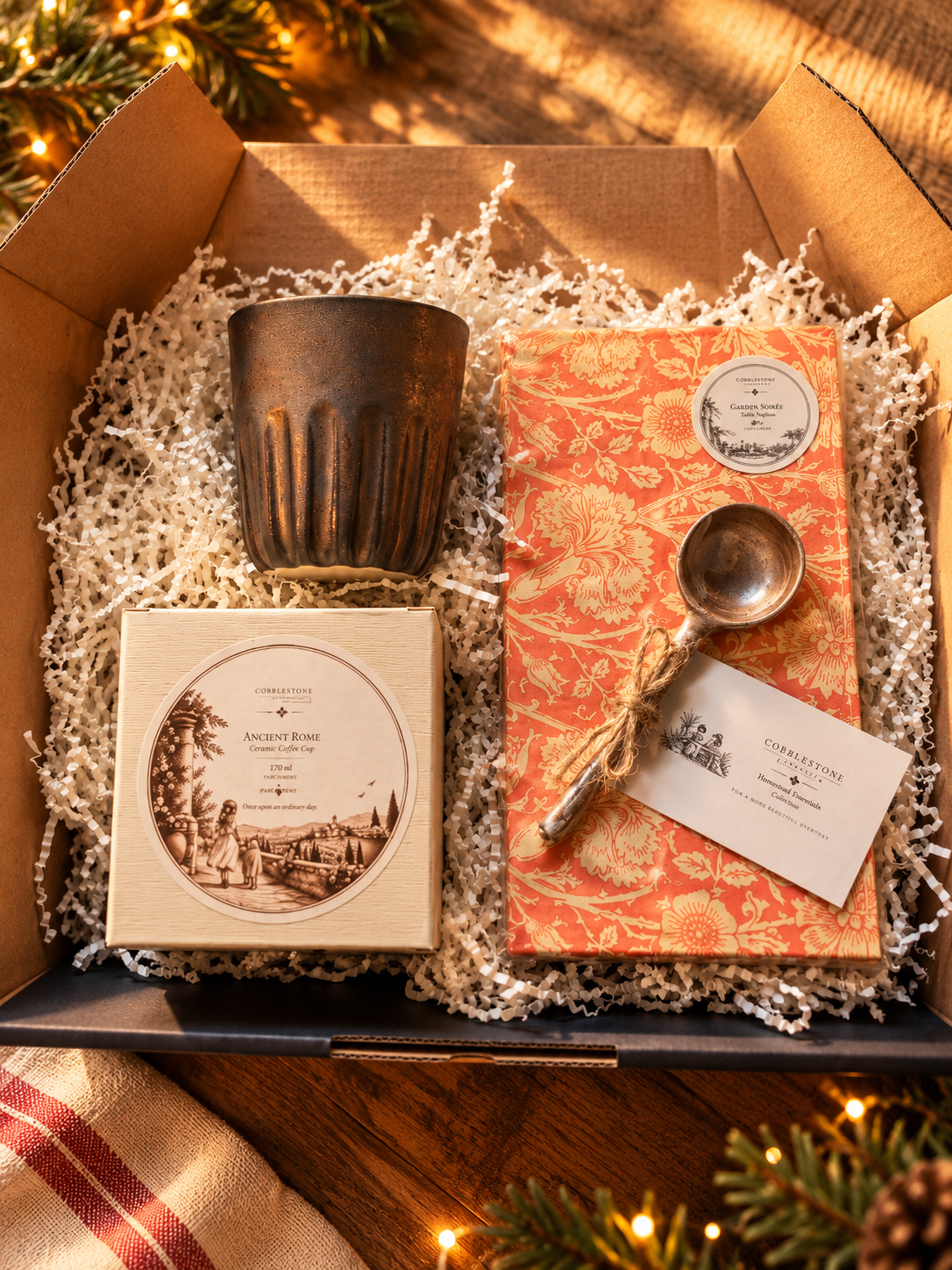 Ancient Rome Ceramic Gift Set ~ Peace Cobblestone Australia