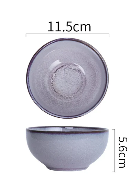 Violet Classic Ceremic Bowl - Small