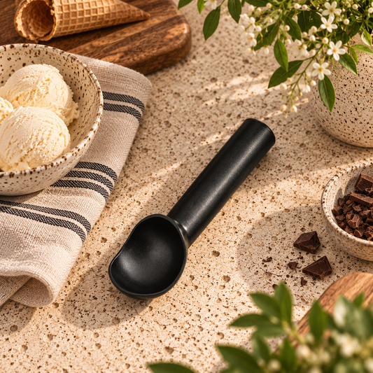 The Homestead Ice Cream Scoop ~ Hearth Black Cobblestone Australia