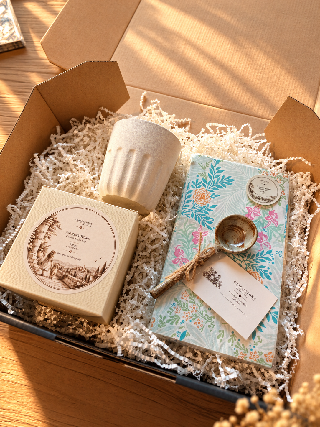 Ancient Rome Ceramic Gift Set ~ Light Cobblestone Australia