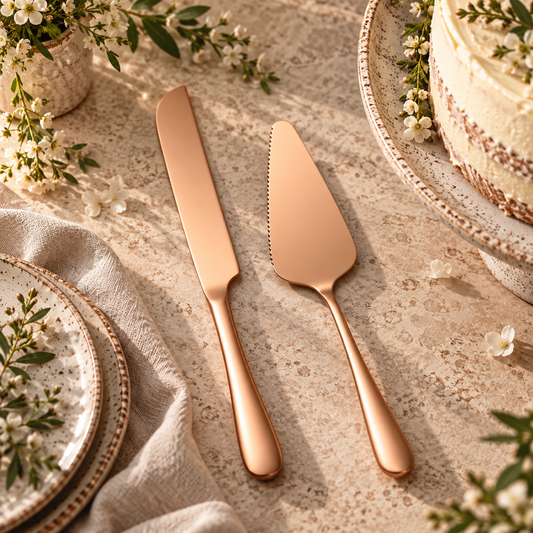 The Homestead Cake Serving Set ~ Old Rose Cobblestone Australia