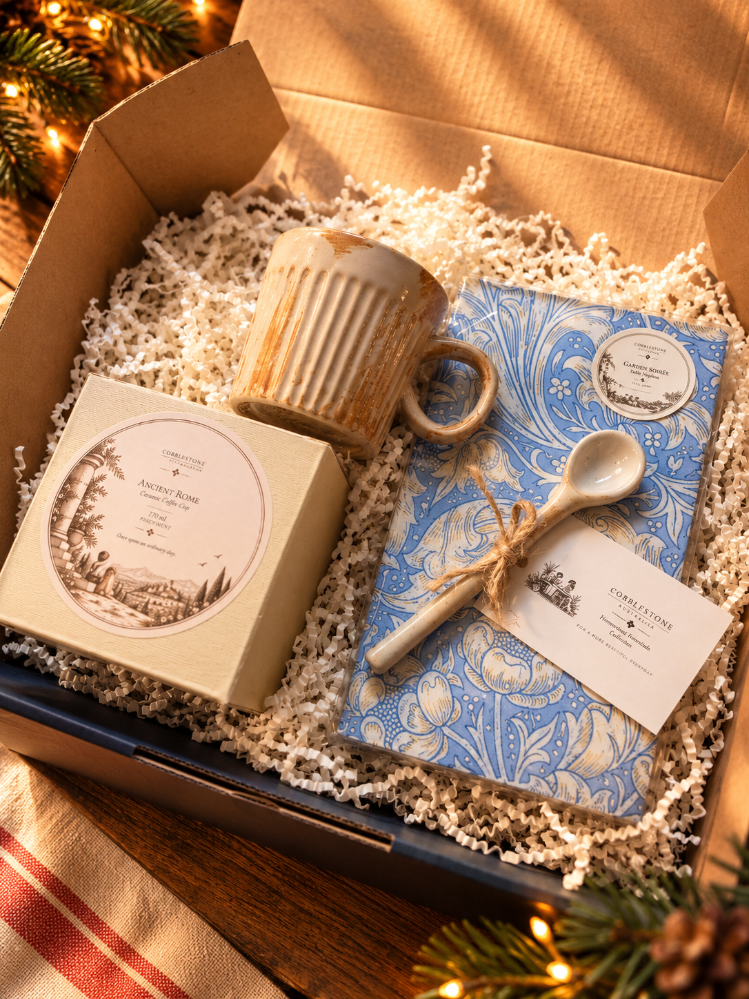 Ancient Rome Ceramic Gift Set ~ Wonder Cobblestone Australia