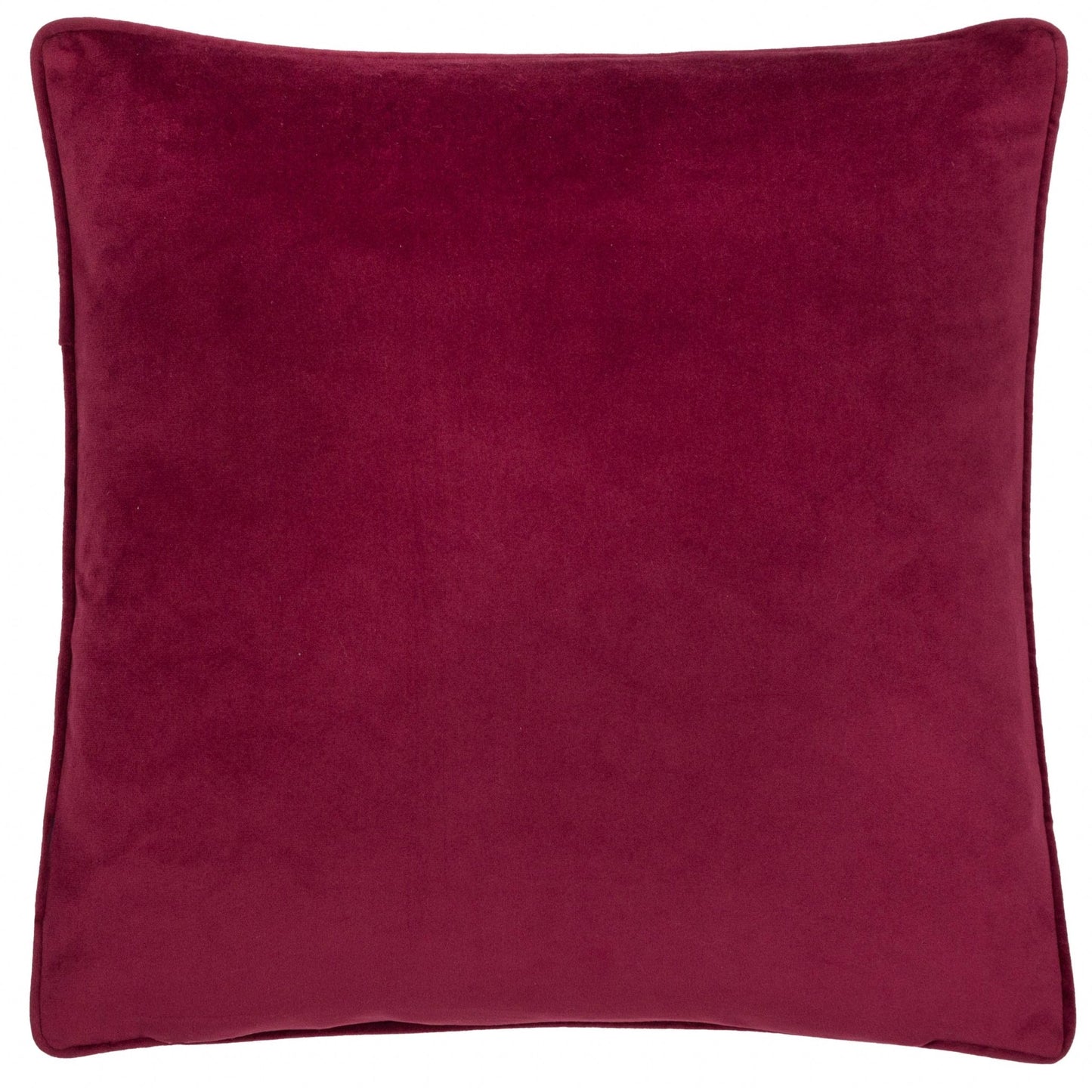 Silk Look Bow Printed Cushion Cover: 45 x 45cm - Cobblestone Australia