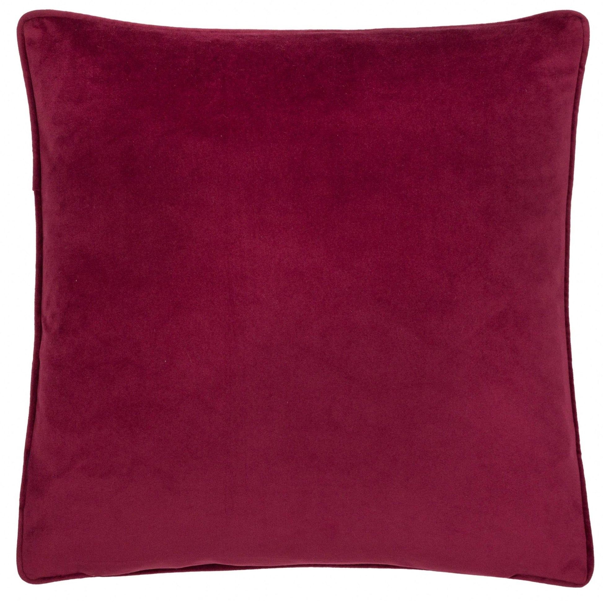 Silk Look Bow Printed Cushion Cover: 45 x 45cm - Cobblestone Australia