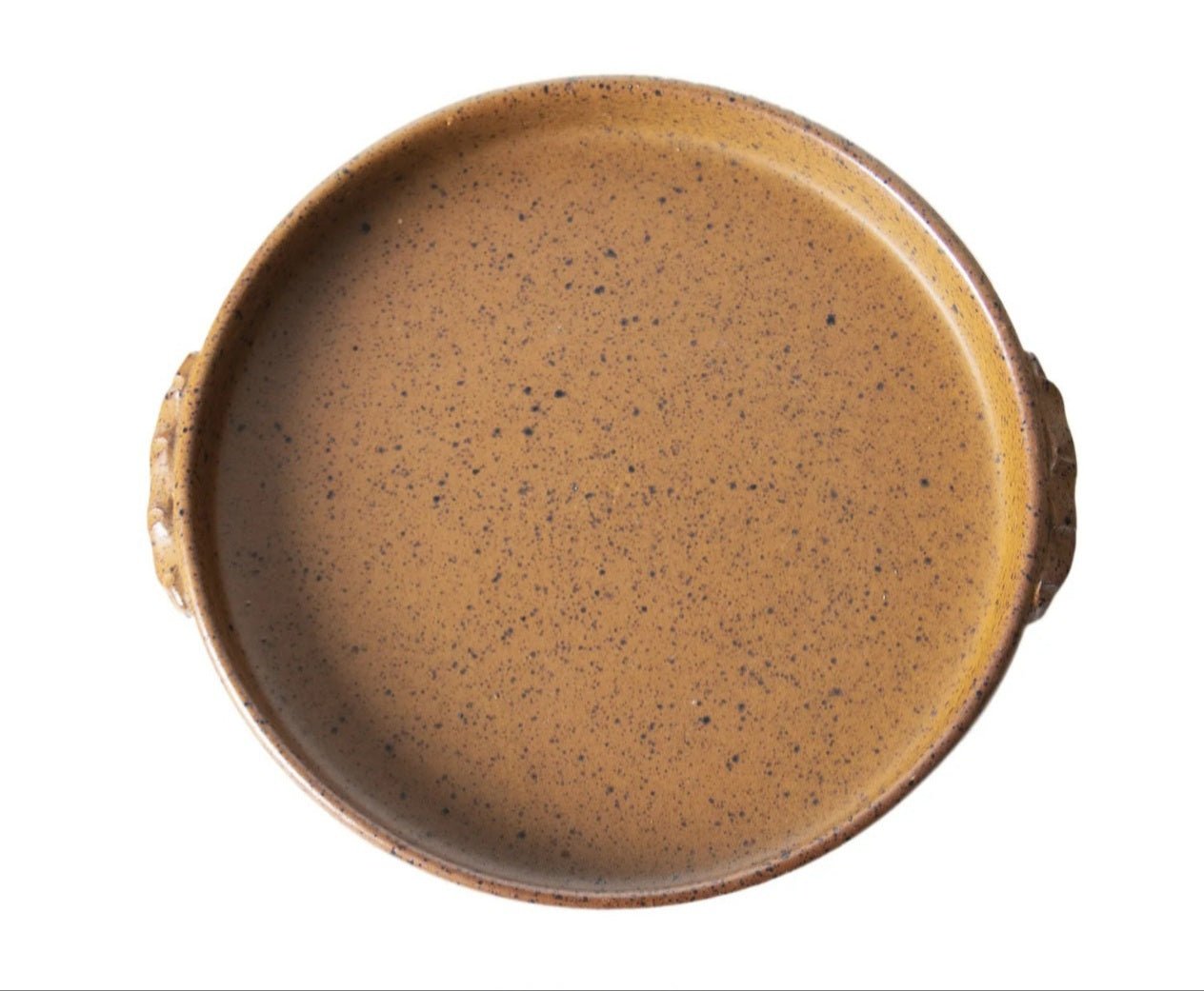 Tuscan Rust Coloured Serving Plate - Cobblestone Australia