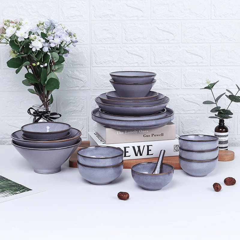 Violet Classic Ceremic Bowl - Small - Cobblestone Australia